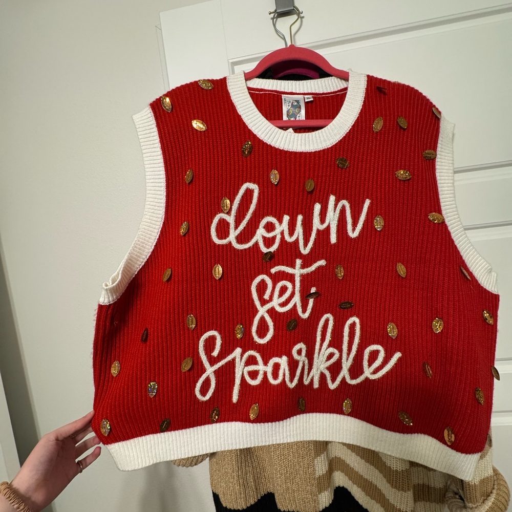 NWT Queen of Sparkles Vest